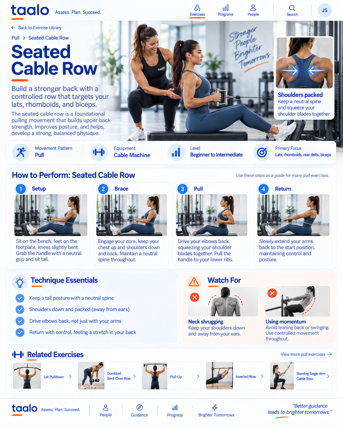 Seated Cable Row mockup thumbnail
